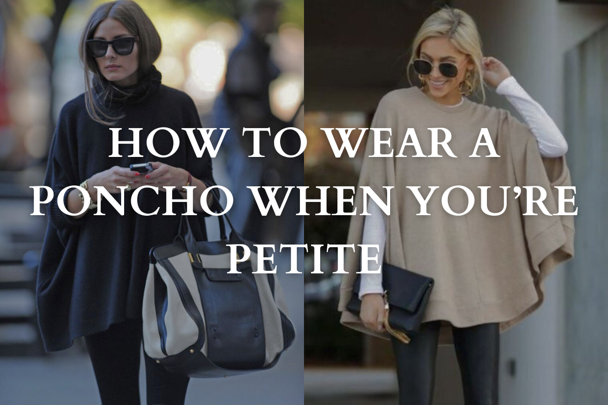 How to wear a poncho best sale