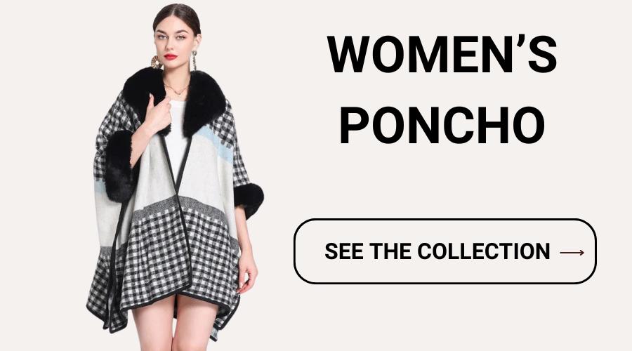 WOMEN'S PONCHO