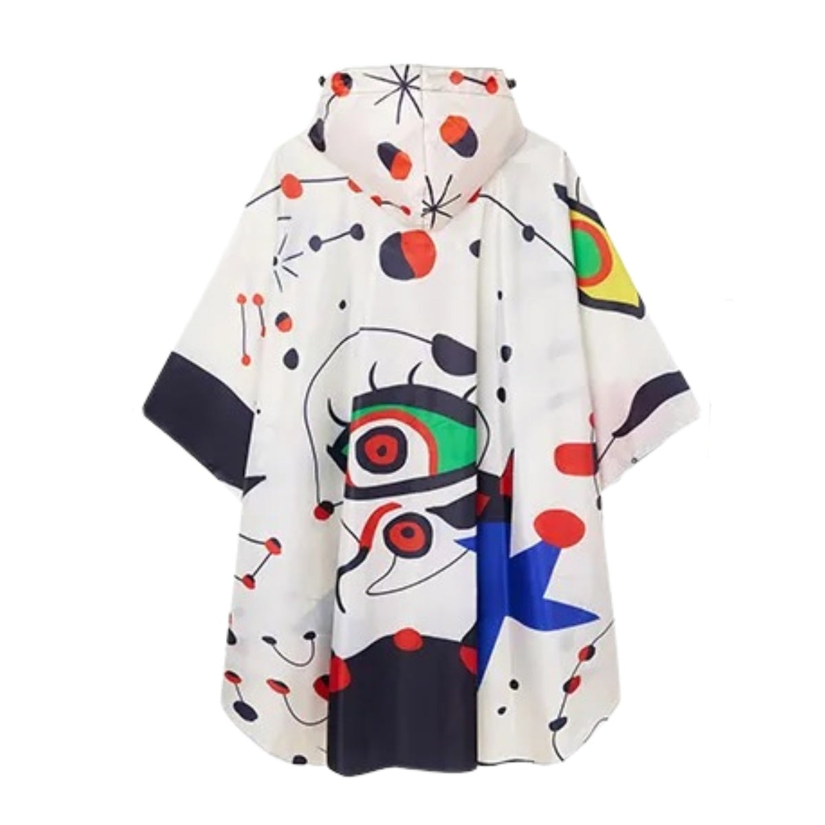 Women's Artistic Rain Poncho - artistic / unique
