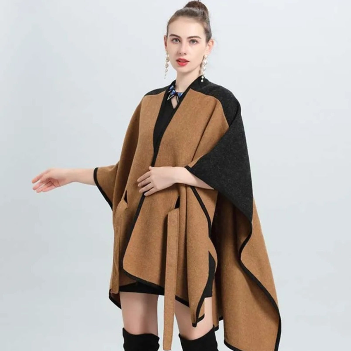 Women's Cape with Belt