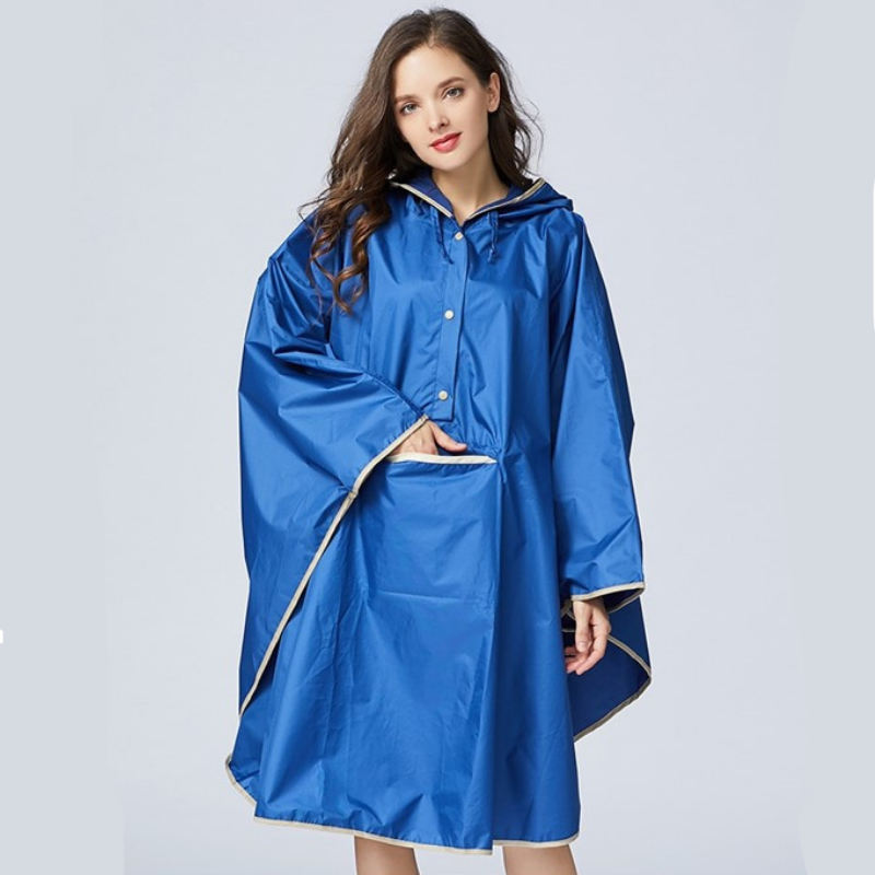 Rain Poncho Blue - Blue