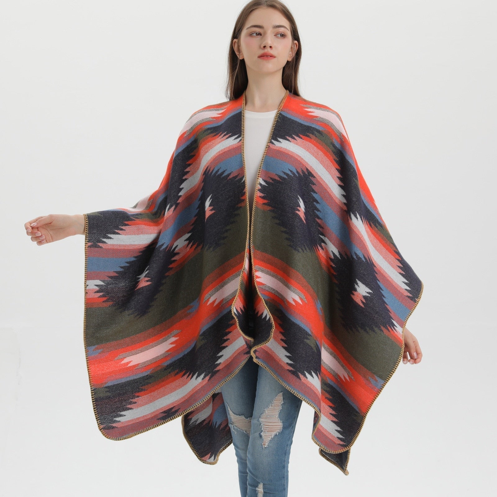 Women's Ethnic Style Cape