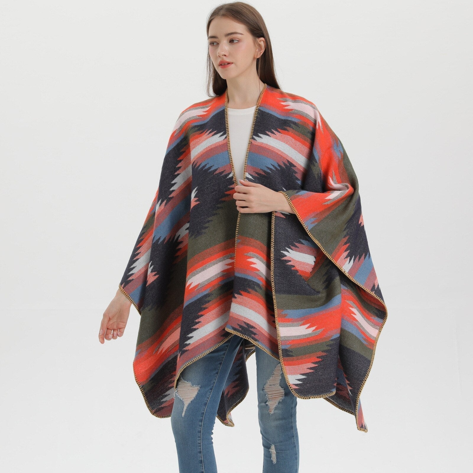 Women's Ethnic Style Cape