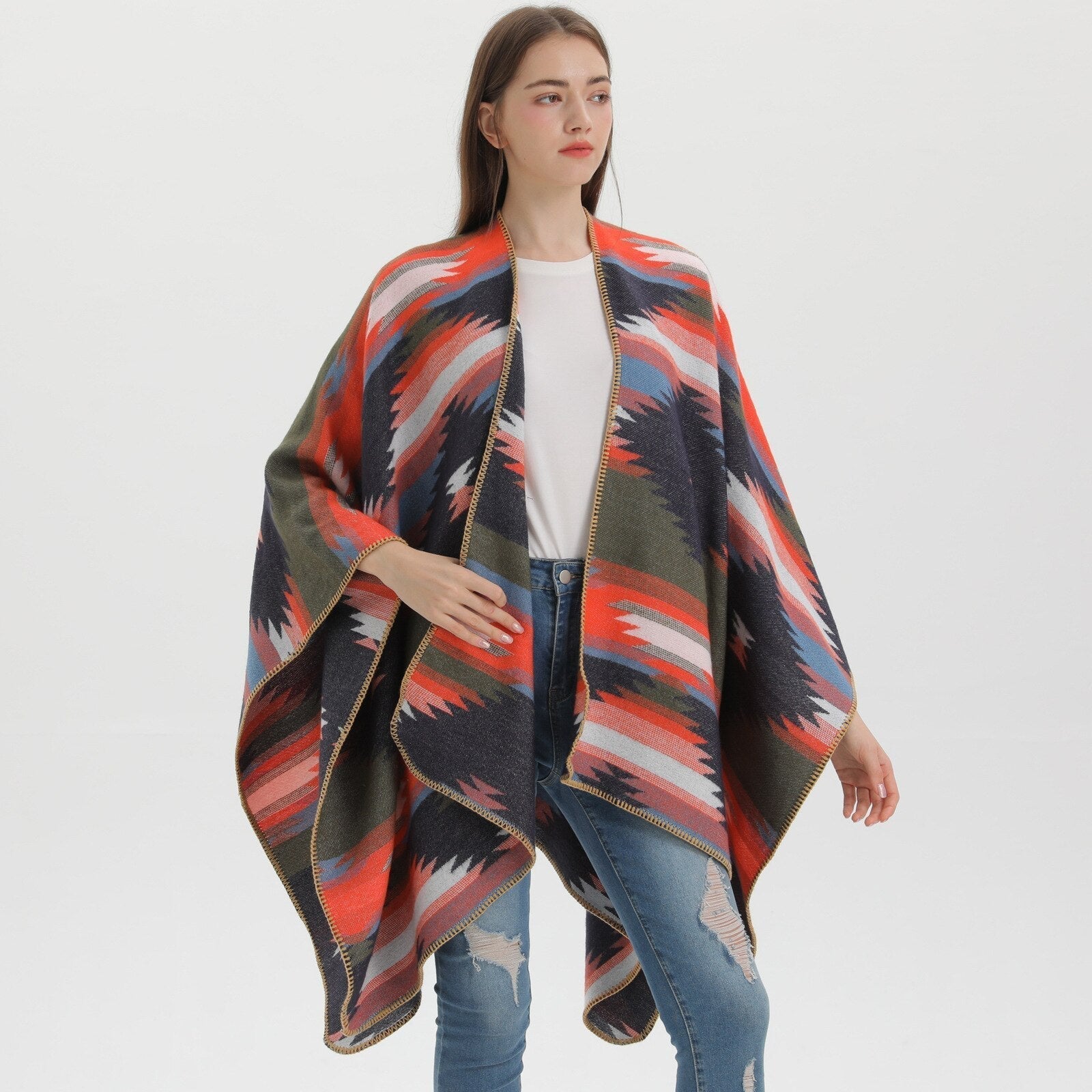 Women's Ethnic Style Cape