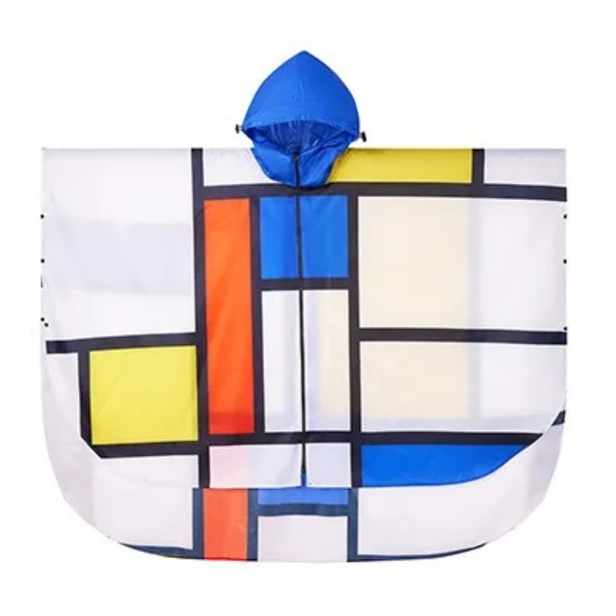 Colorful Rain Poncho - artistic / unique