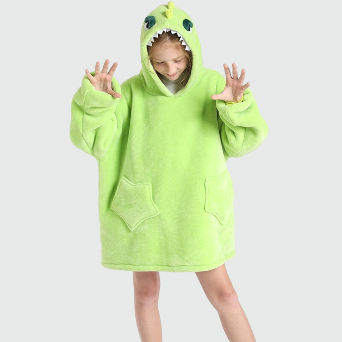 Sweat Plaid Child Dinosaur - Dinosaur / Unique