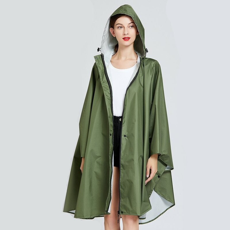Rain Poncho Army Green - Army Green