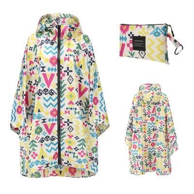 K Way Women's Rain Cape - multicolor