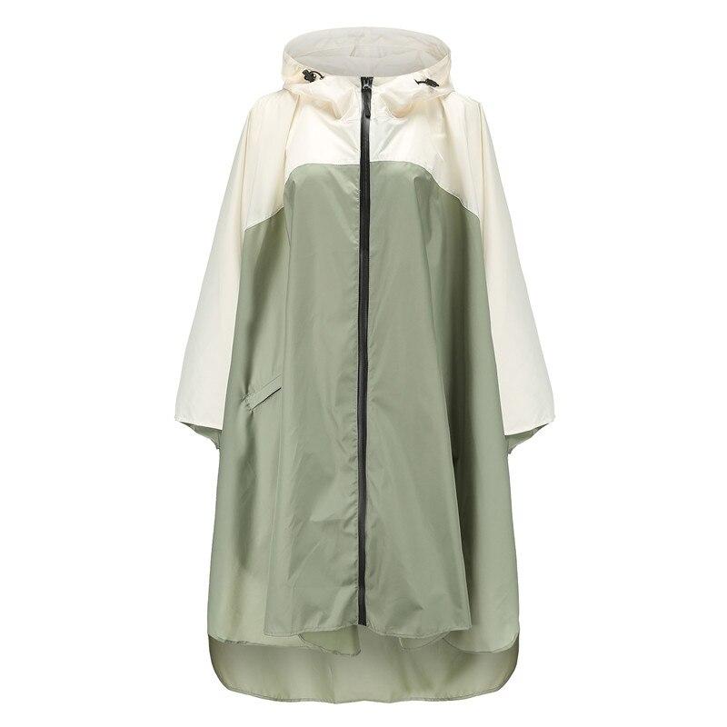 Rain Poncho Kaki & Beige - Kaki & Beige