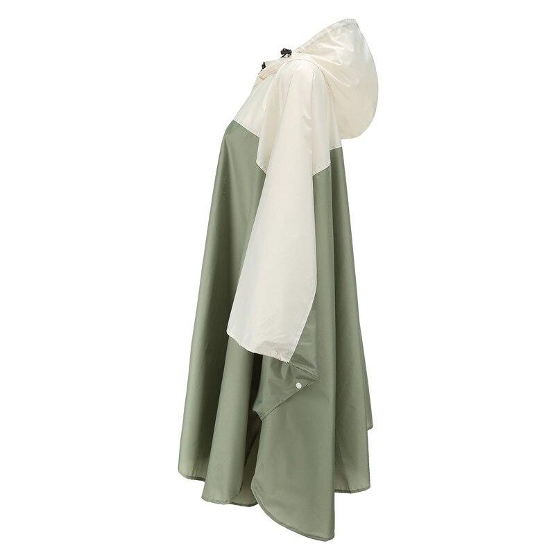 Rain Poncho Kaki & Beige - Kaki & Beige