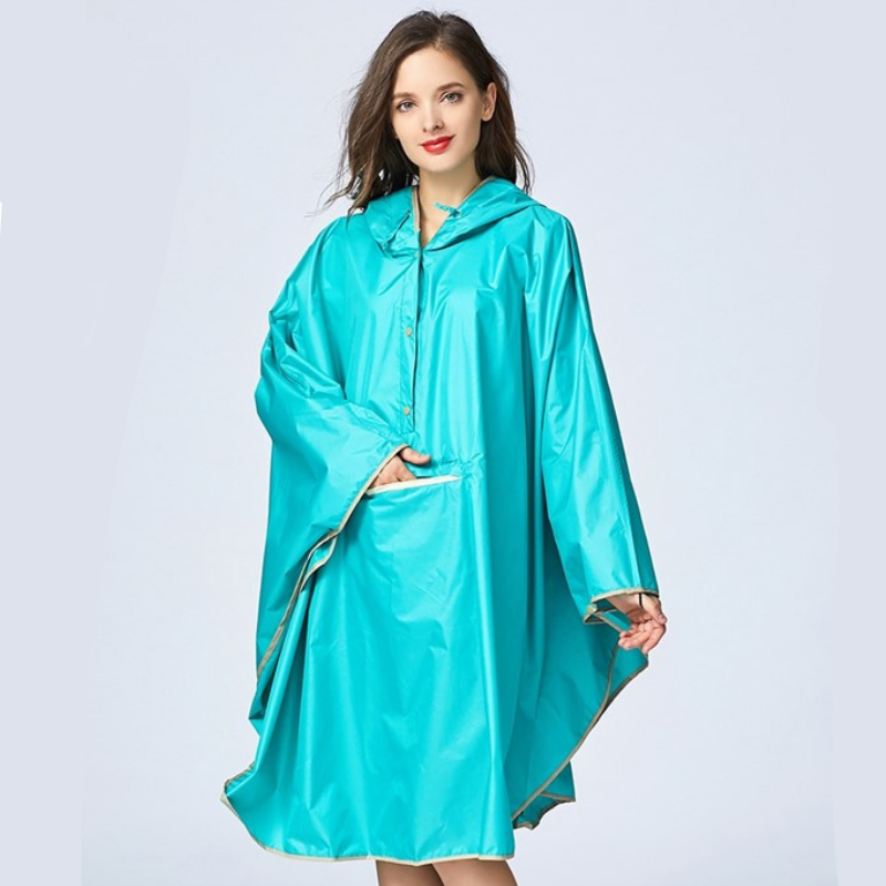 Rain Poncho Light Blue - Light Blue