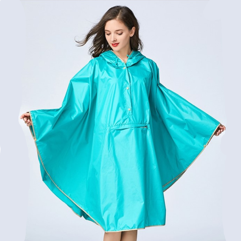 Rain Poncho Light Blue - Light Blue