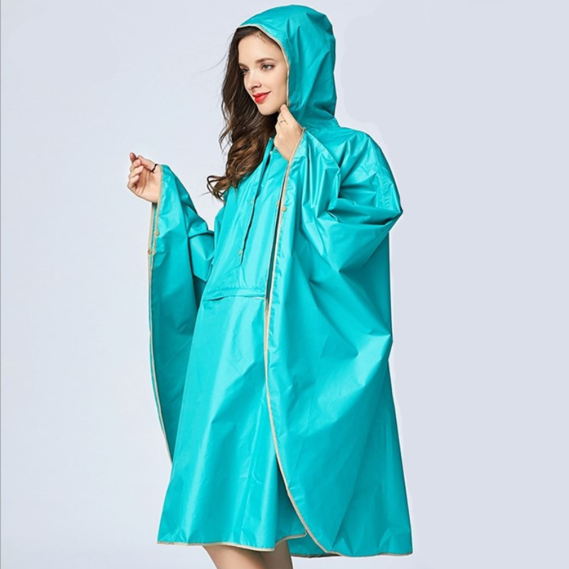 Rain Poncho Light Blue - Light Blue