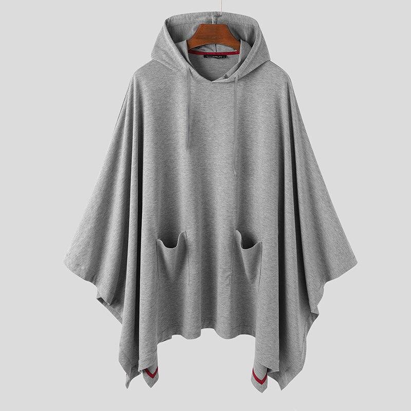 Men's Poncho - Grey / S