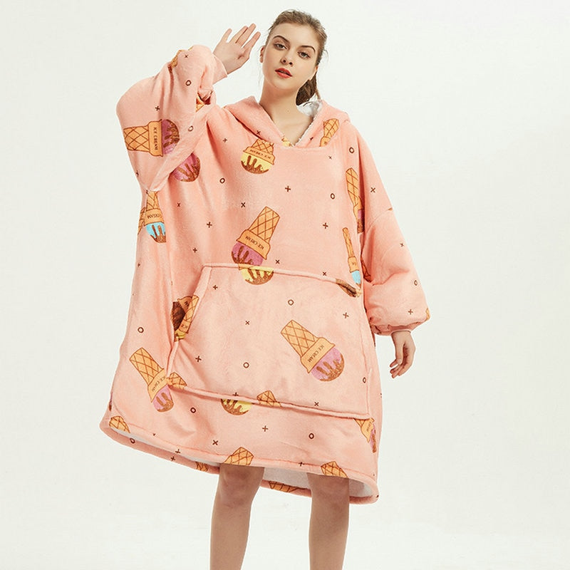 Oversized Hoodie Blanket - Main Image