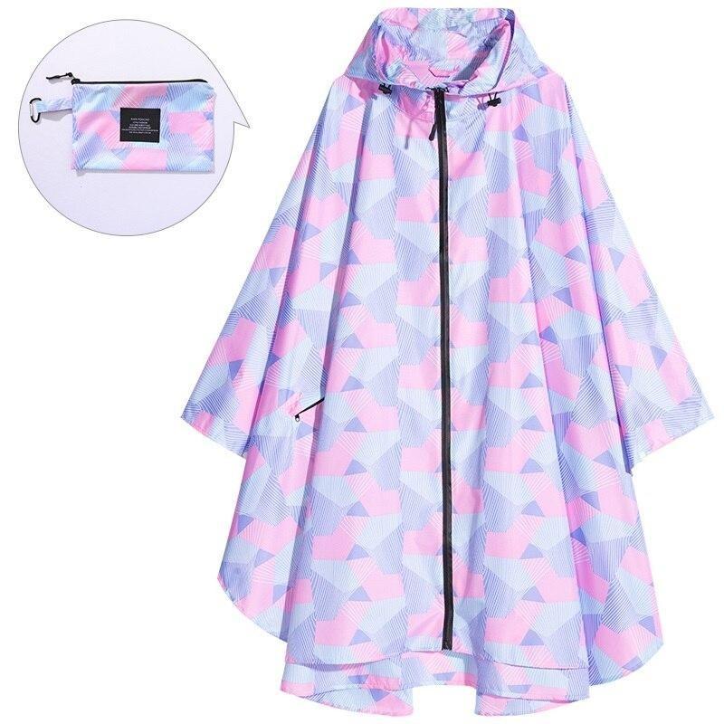 Pink & Purple Rain Poncho - pink & purple