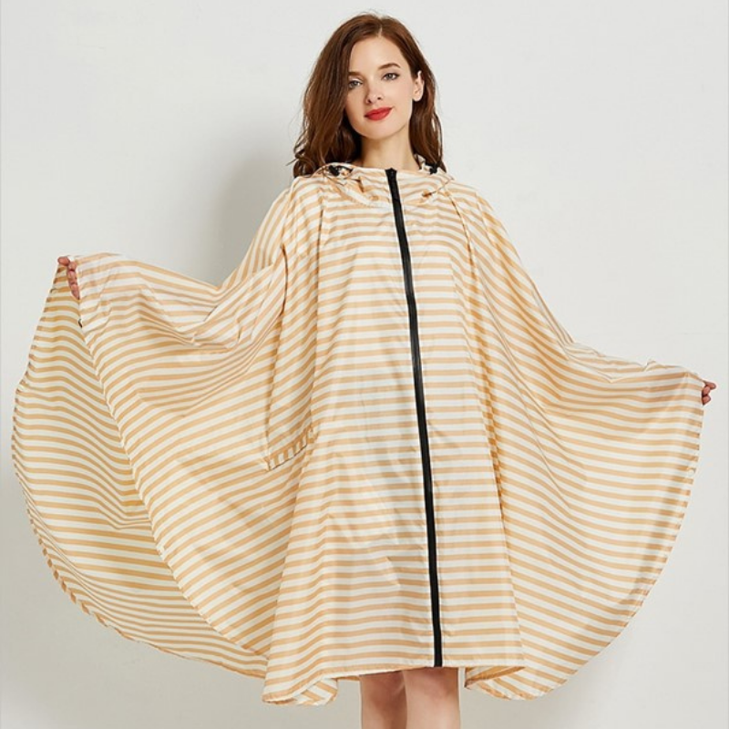 Rain Poncho Stripes - stripes