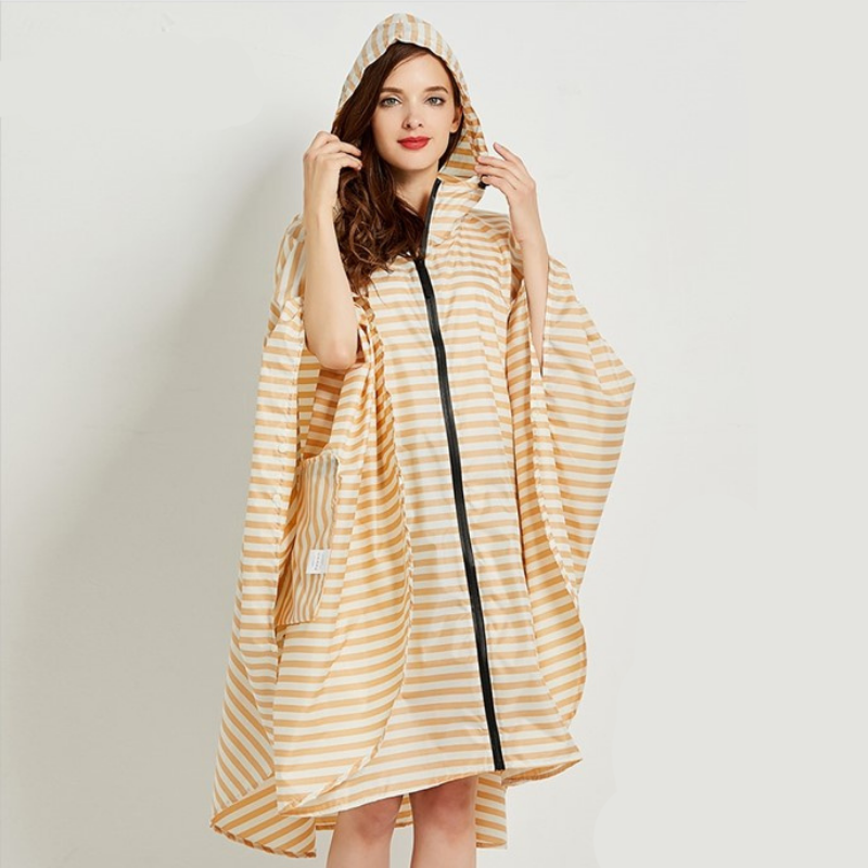 Rain Poncho Stripes - stripes