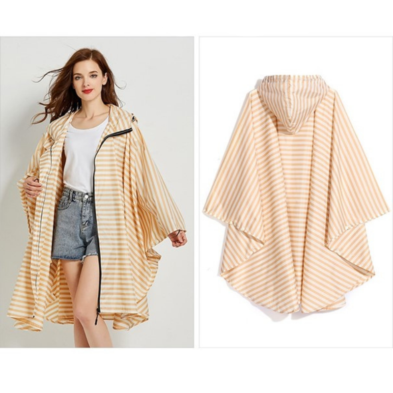 Rain Poncho Stripes - stripes