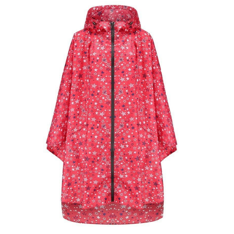 Red Rain Cape - red