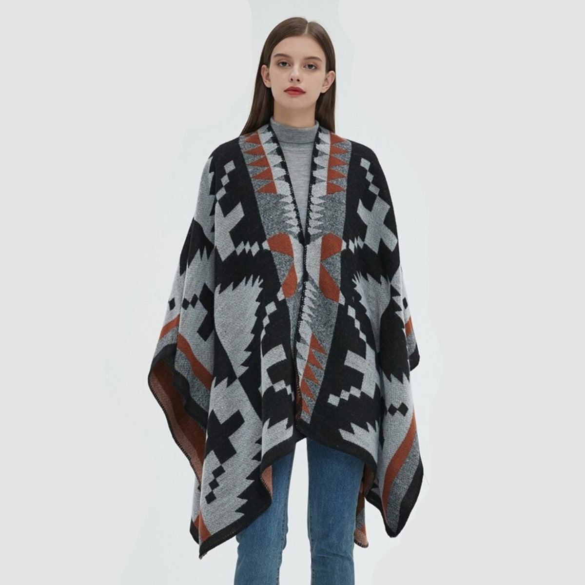 Women's Boho Poncho