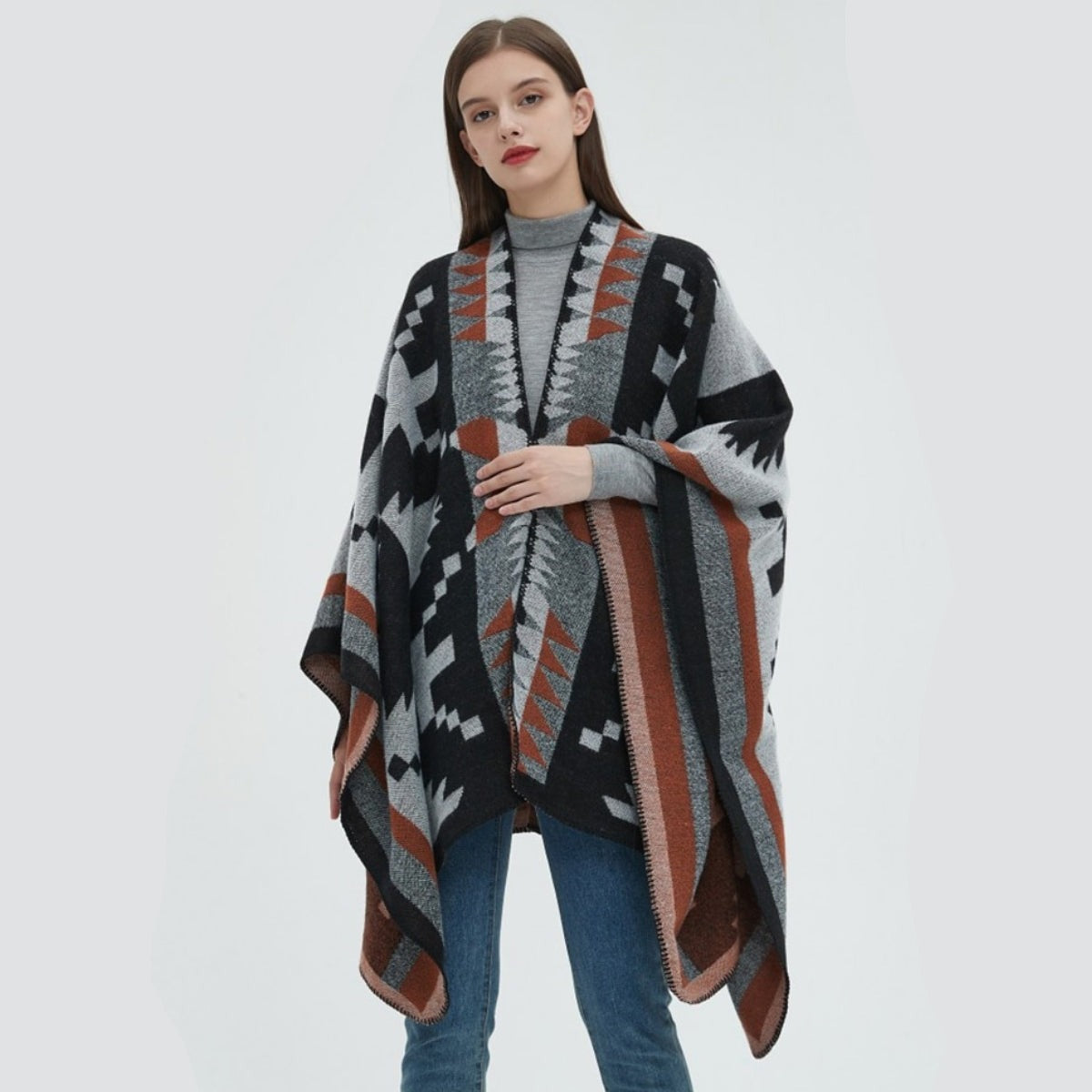 Women's Boho Poncho