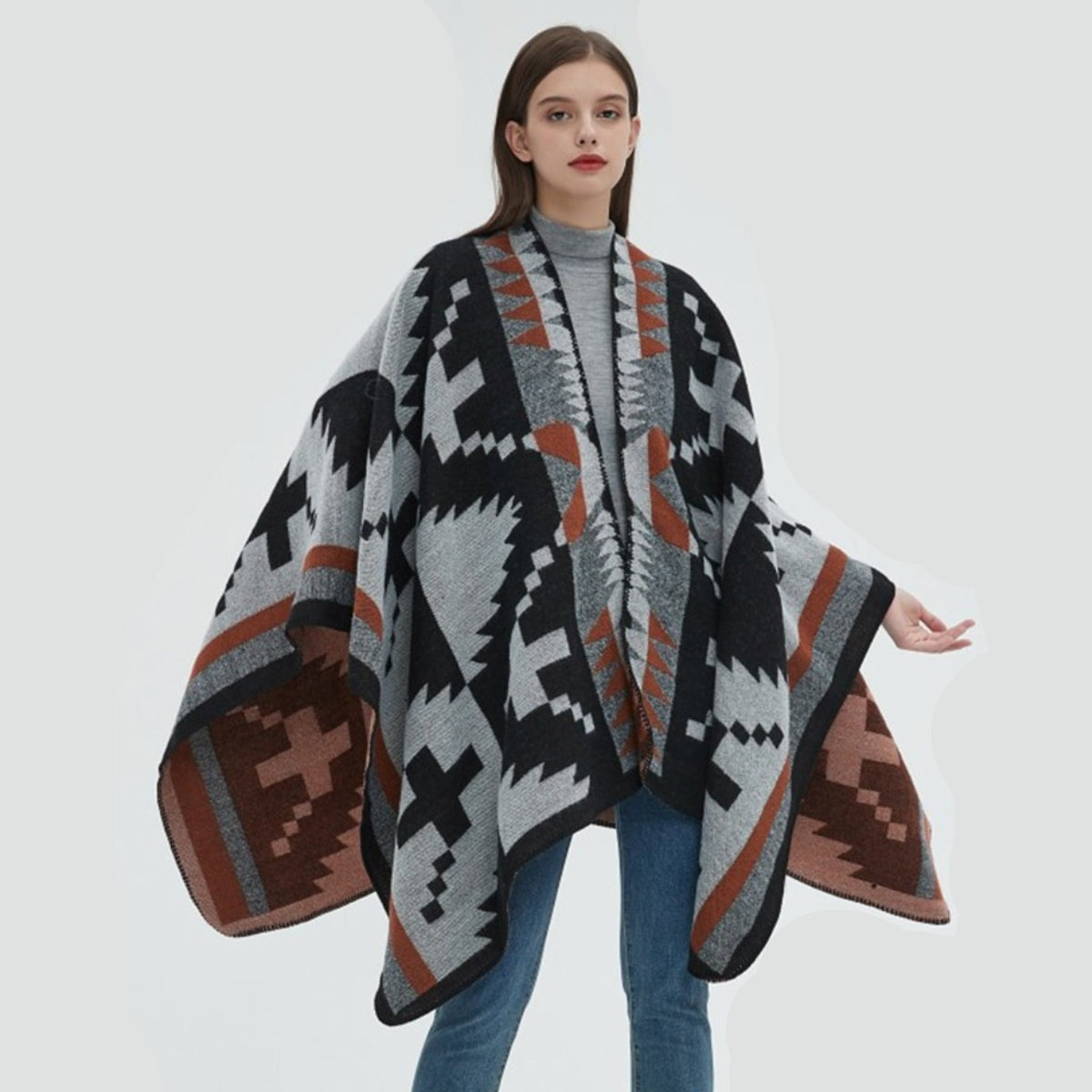 Women's Boho Poncho