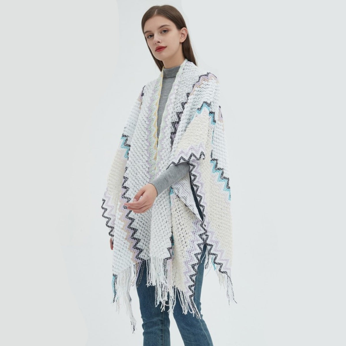 Women's Ethnic Poncho