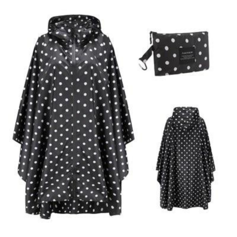 Women's Rain Cape - Black