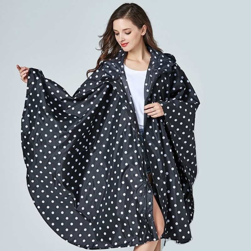 Women's Rain Cape - Black