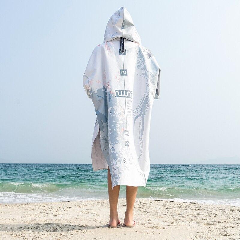Women's Surf Poncho - Ivory