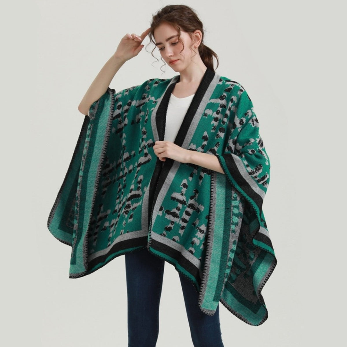 Women's Vintage Poncho