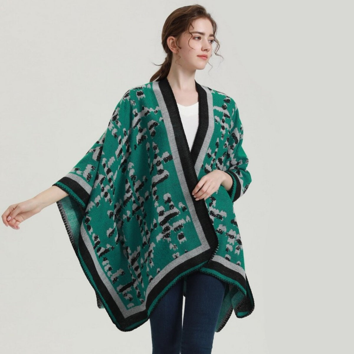 Women's Vintage Poncho