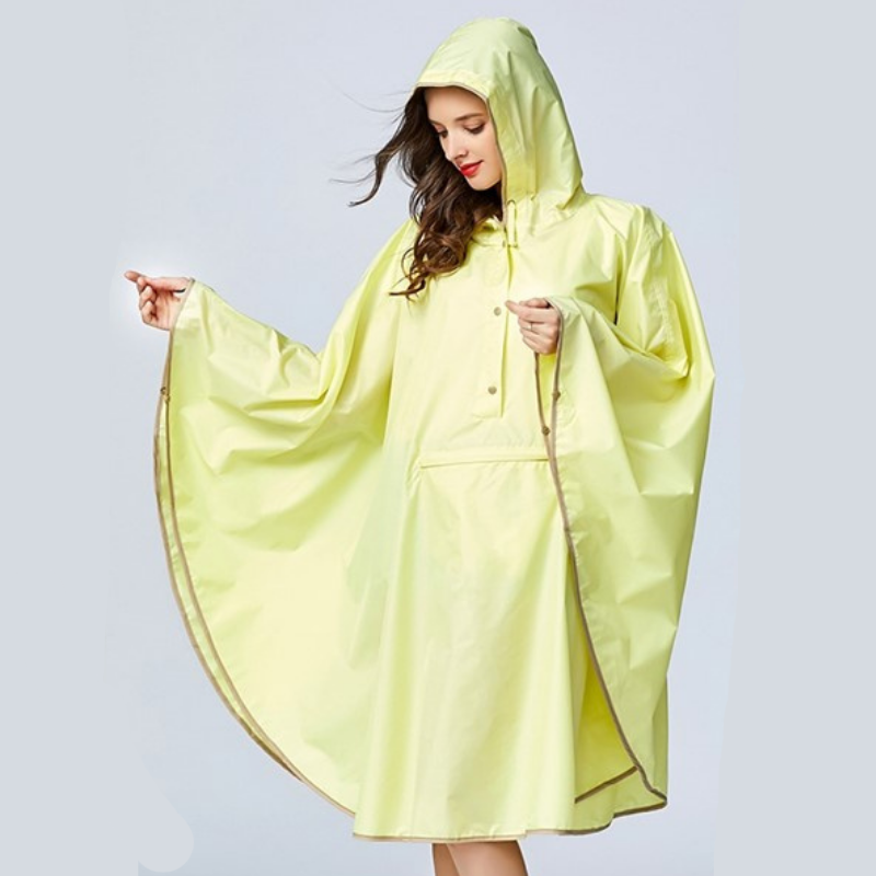 Yellow rain poncho - Yellow