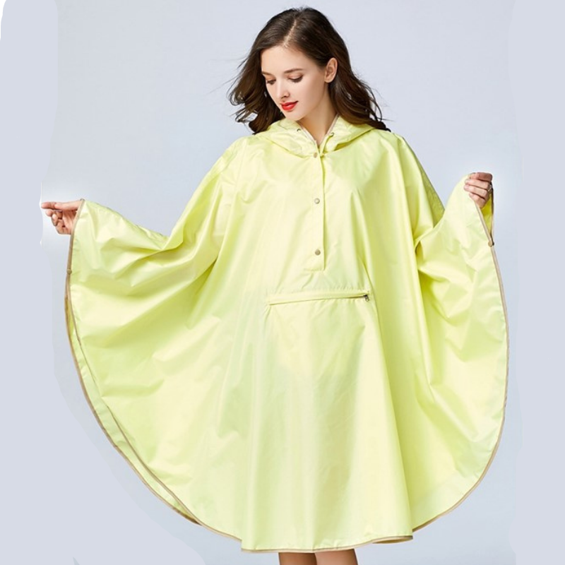 Yellow rain poncho - Yellow