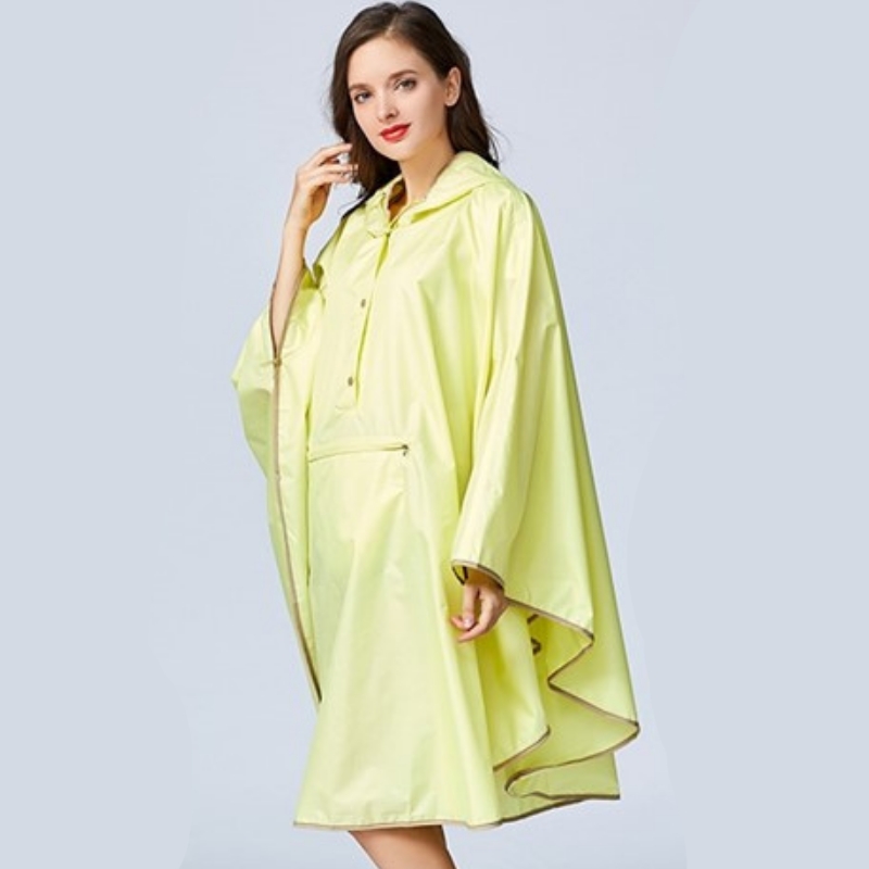 Yellow rain poncho - Yellow