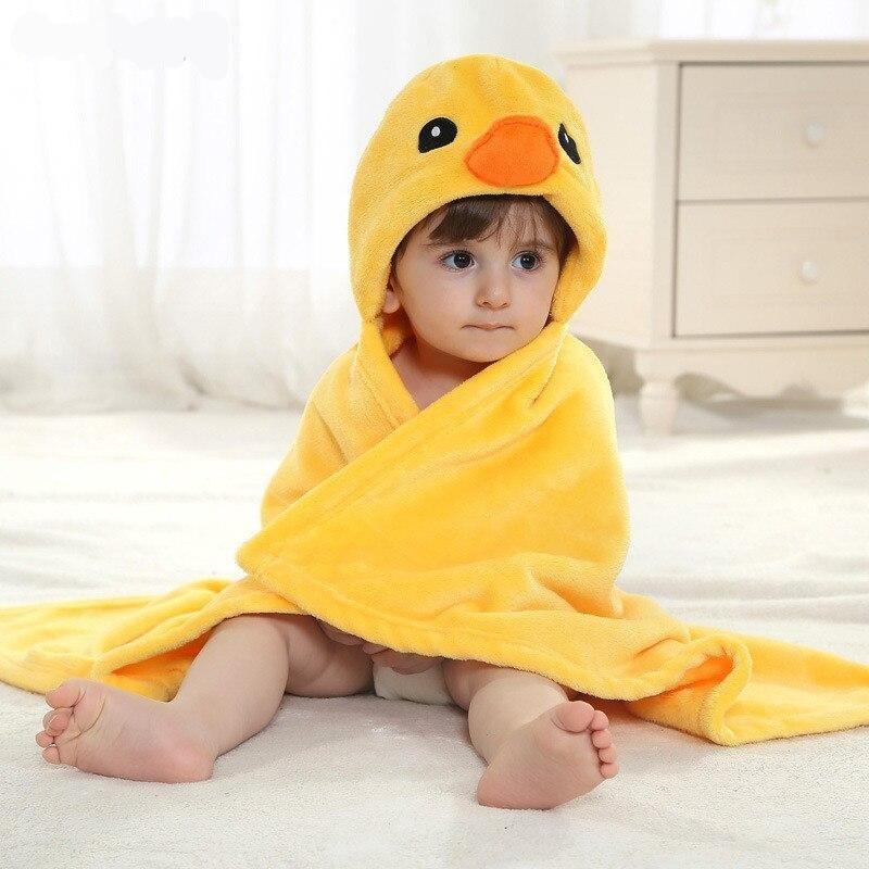 Baby Animal Bath Cape - Chick